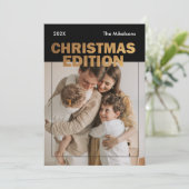 モダンクリスマス写真誌 シーズンカード (スタンド正面)