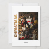 モダンクリスマス写真誌 シーズンカード (裏面)