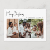 モダンクリスマス台本3枚 シーズンポストカード (正面)