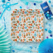 モダンクリスマス紙プレート ペーパープレート (パーティー)