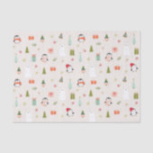 モダンクリスマス記号 薄葉紙 (正面)