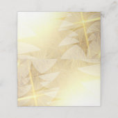 モダンクリスマス金ゴールドスターズパインツリーズホリデー プレイスカード (外部開封)