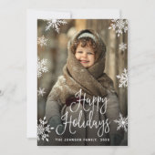 モダンクリスマス4 PHOTO Greeting シーズンカード (正面)