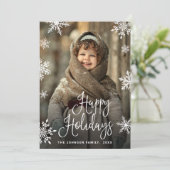 モダンクリスマス4 PHOTO Greeting シーズンカード (スタンド正面)