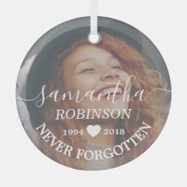 モダンクリスマス ガラスオーナメント