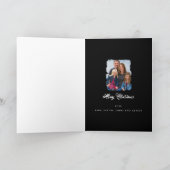 モダンクリ絵を描ス | 休日の写真カード シーズンカード (内部)