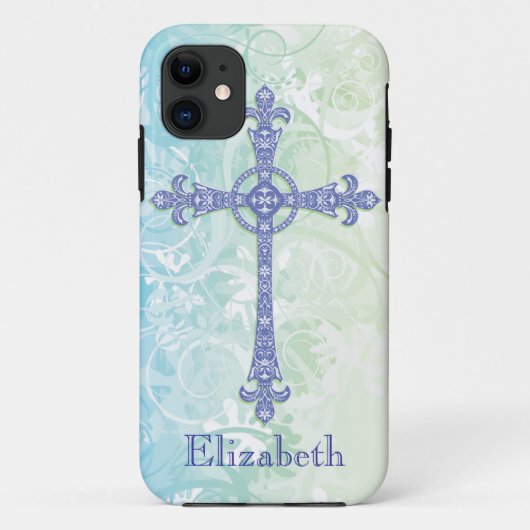 モダンクロス iPhone 5 カバー (裏面)