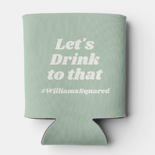 モダンクールおもしろいの名結婚前政党 缶クーラー (裏面)