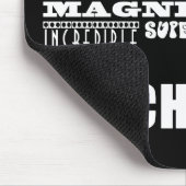 モダンクールおもしろい先生素晴らし先生 マウスパッド (コーナー)