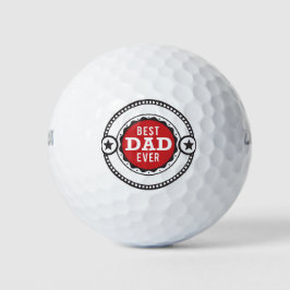 モダンクール最高のパパEver Faters Day Golf Balls ゴルフボール