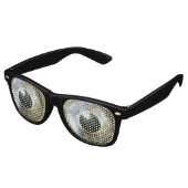 モダンクール熱狂する目 レトロサングラス (アングル)