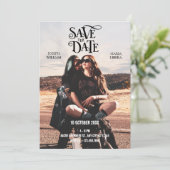 モダンクール結婚写真 セーブザデート (スタンド正面)