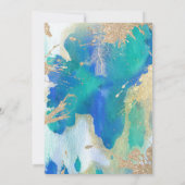 モダンクール赤面 招待状 (裏面)