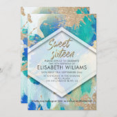 モダンクール赤面 招待状 (正面/裏面)