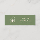 モダングミニマルリーヌプロフェッショナル スキニー名刺 (正面)