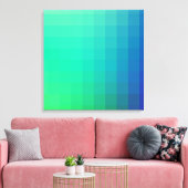 モダングラデーションデザイン キャンバスプリント (インサイチュ (リビング))