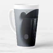 モダングラフィック カフェラテマグ (左アングル)