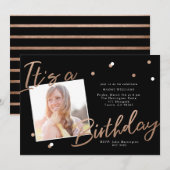 モダングラム（偽金） 招待状 (正面/裏面)