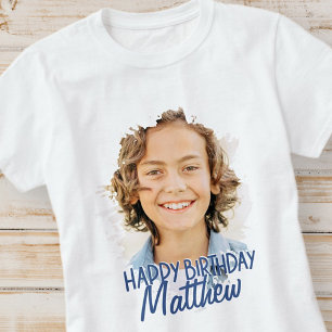 モダングランジクールカスタム誕生日挨拶 Tシャツ