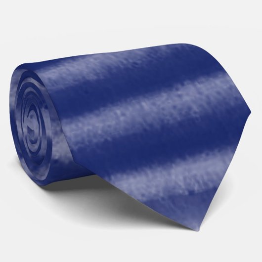 モダングランジストライプ青 ネクタイ