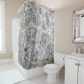 モダングランジ抽象芸術の色 シャワーカーテン (インサイチュ)