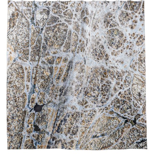 モダングランジ抽象芸術の色 シャワーカーテン (正面)