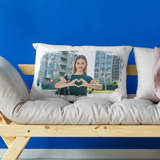 モダングランジ枠写真 ランバークッション