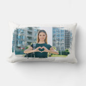 モダングランジ枠写真 ランバークッション (正面)