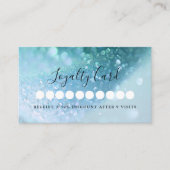 モダングリッターサロンスパロイヤリティカード 名刺 (正面)