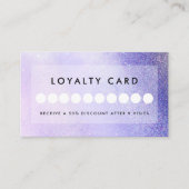 モダングリッターサロンロイヤリティ名刺 名刺 (正面)