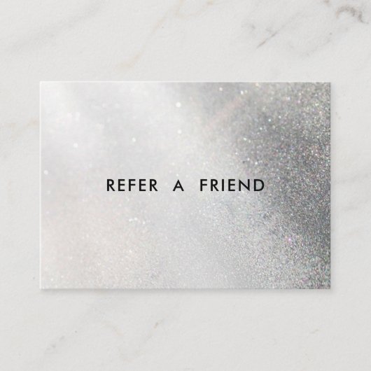 モダングリッターサロン割引カード 割引カード (正面)