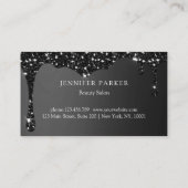 モダングリッターサロン割引カード 名刺 (裏面)