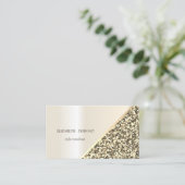 モダングリッターシーケンスの幾何学的、抽象芸術 名刺 (スタンド正面)