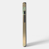 モダングリッタースパークルスターズ金ゴールド Case-Mate iPhoneケース (裏面 / 左)