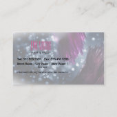 モダングリッタースパークル美容師名刺 名刺 (裏面)