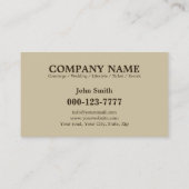 モダングリッターダイヤモンドイベントプランナープロフェッショナル 名刺 (裏面)