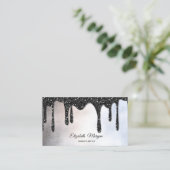 モダングリッタードライエレガントププロフェッショナル 名刺 (スタンド正面)