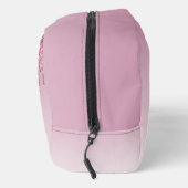 モダングリッタードライパーソナライズされたプズモノグラム名 ドップキット (右)