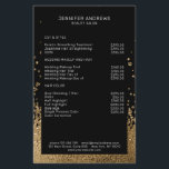 モダングリッタードロップ金ゴールドシュワルツ チラシ<br><div class="desc">グリッターモダンスタイル金ゴールドとシュワルツ。Es wird keine Folie/グリッターverwendt.エスはフォートドラックで。Editiere es in Minuten.Uber " weiteres personalisieren" kannst Du die Schriftgrorese,  Farbe und Position indivielle verndern.</div>