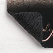 モダングリッターブグラデーションラックモノグラム マウスパッド (コーナー)