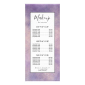 モダングリッターラベンダー水洗剤 ラックカード (裏面)