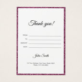 モダングリッター効果のあるブルゴーニュ (裏面)