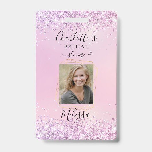 モダングリッター紫（模倣）バッジ バッジ (Front)