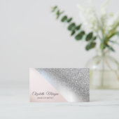 モダングリッター、メイクアップアーティスト 名刺 (スタンド正面)