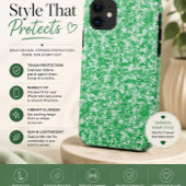 モダングリーン抽象iPhoneケース Case-Mate iPhoneケース