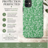 モダングリーン抽象iPhoneケース Case-Mate iPhoneケース