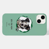 モダングリーン ベストドッグマム 1枚の写真 Case-Mate iPhoneケース (裏面 (横))