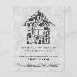 モダングレー清掃サービス チラシ