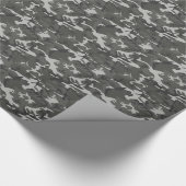 モダングレー軍用迷彩 ラッピングペーパー (角)