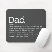 モダングレー father's day お父さん 定義 マウスパッド (マウス)